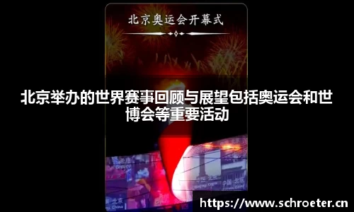 北京举办的世界赛事回顾与展望包括奥运会和世博会等重要活动