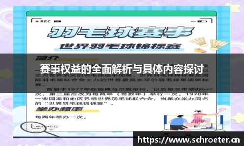 赛事权益的全面解析与具体内容探讨