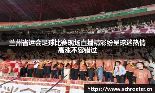 兰州省运会足球比赛现场直播精彩纷呈球迷热情高涨不容错过