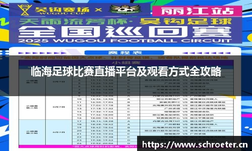 临海足球比赛直播平台及观看方式全攻略